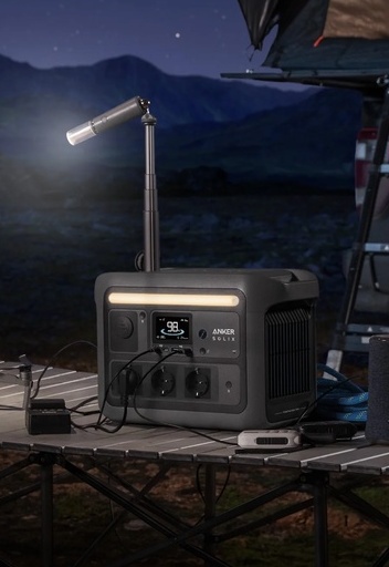 Anker Tragbare Powerstation SOLIX C800 Plus - Szenario Camping